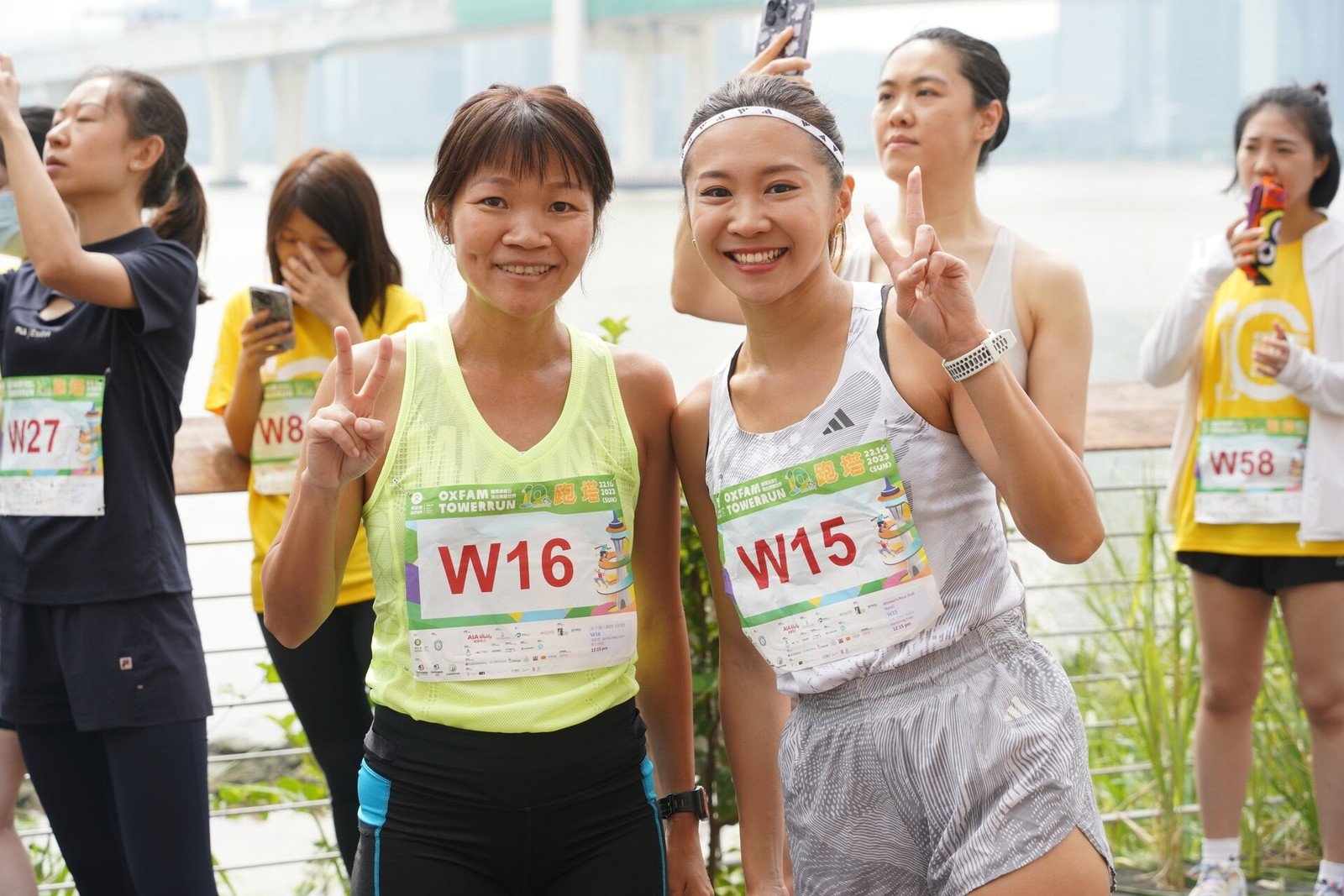Leung Ying Suet, Hong Kong Trail Runner and Alicia, Hong Kong Runner
